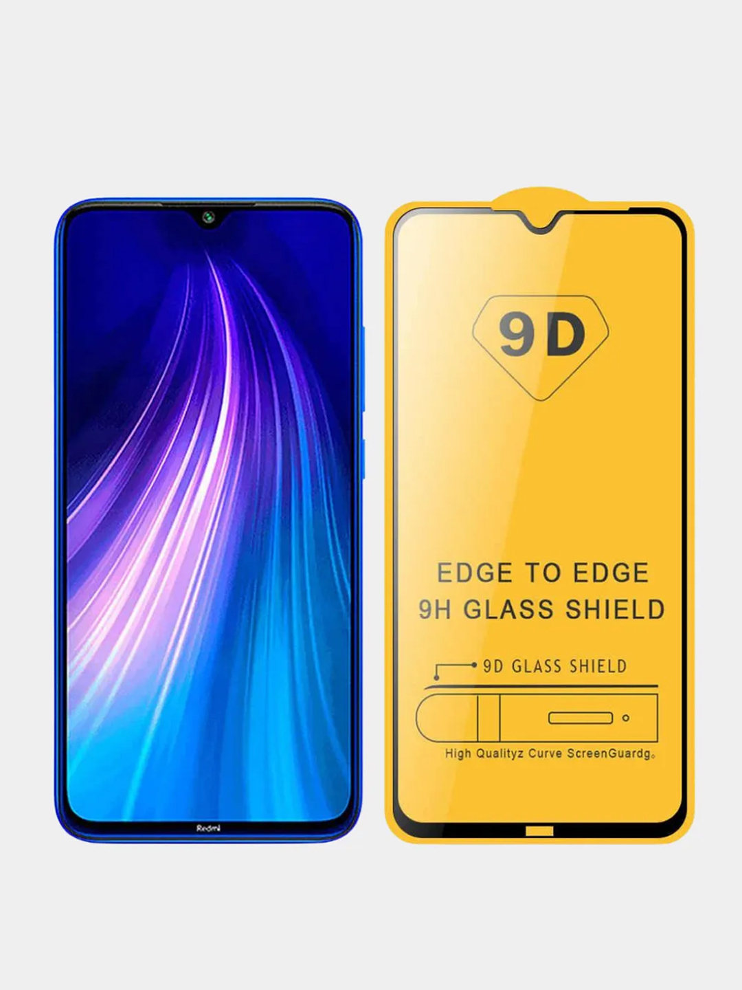 Защитное стекло Redmi Note 9/Note 9S/8/8A/Note7/9/Note 8/Note  8T/K30/9A/9C/10/5/Note 4x/4X купить по цене 72.09 ₽ в интернет-магазине  Магнит Маркет