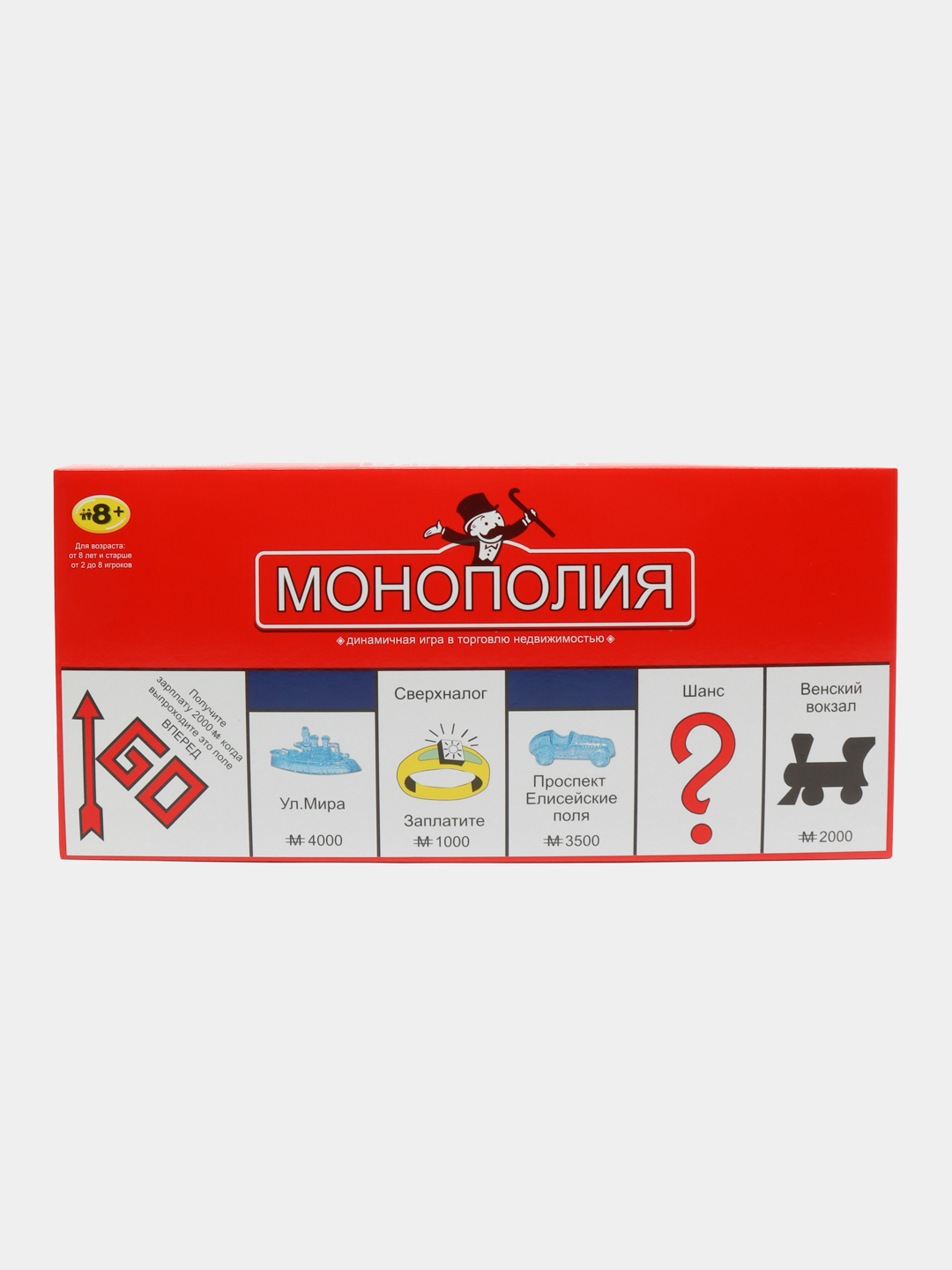 Игра настольная монополия, игрушки, настольные игры, монополия, настольные  игры для детей купить по цене 999 ₽ в интернет-магазине Магнит Маркет