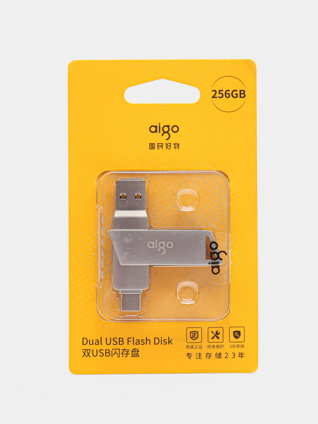 Флеш-накопитель Xiaomi Aigo USB 3.1 Type-C U393 256Gb купить по цене 3578.8  ₽ в интернет-магазине Магнит Маркет