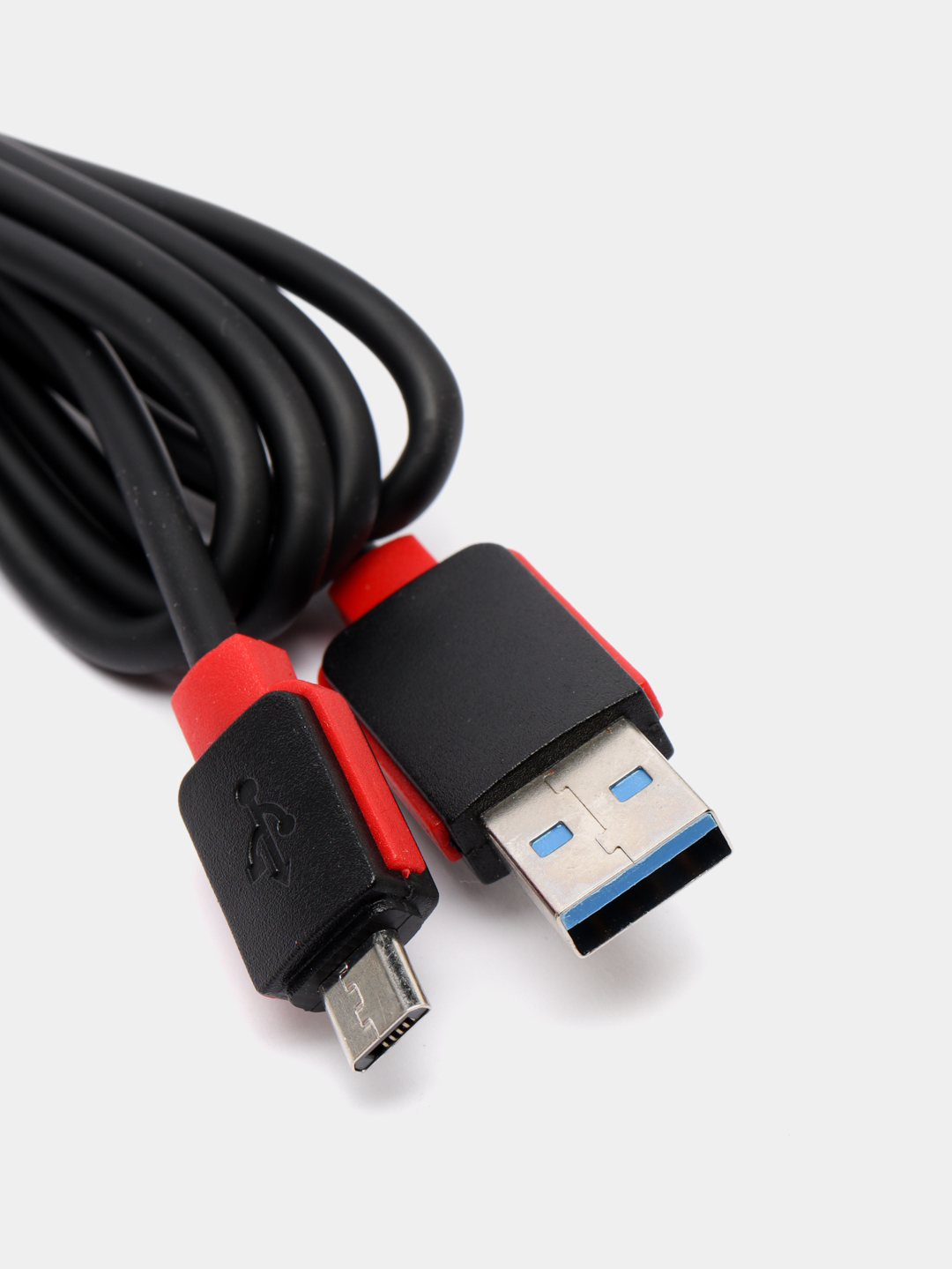 USB Кабель (провод) быстрой зарядки Android/iPhone 1м  Micro/Type-C/Lightning купить по цене 109 ₽ в интернет-магазине Магнит  Маркет