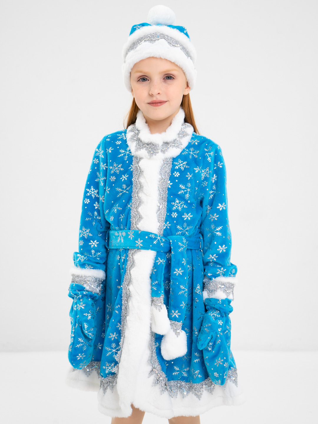 Каким может быть костюм Снегурочки для девочки