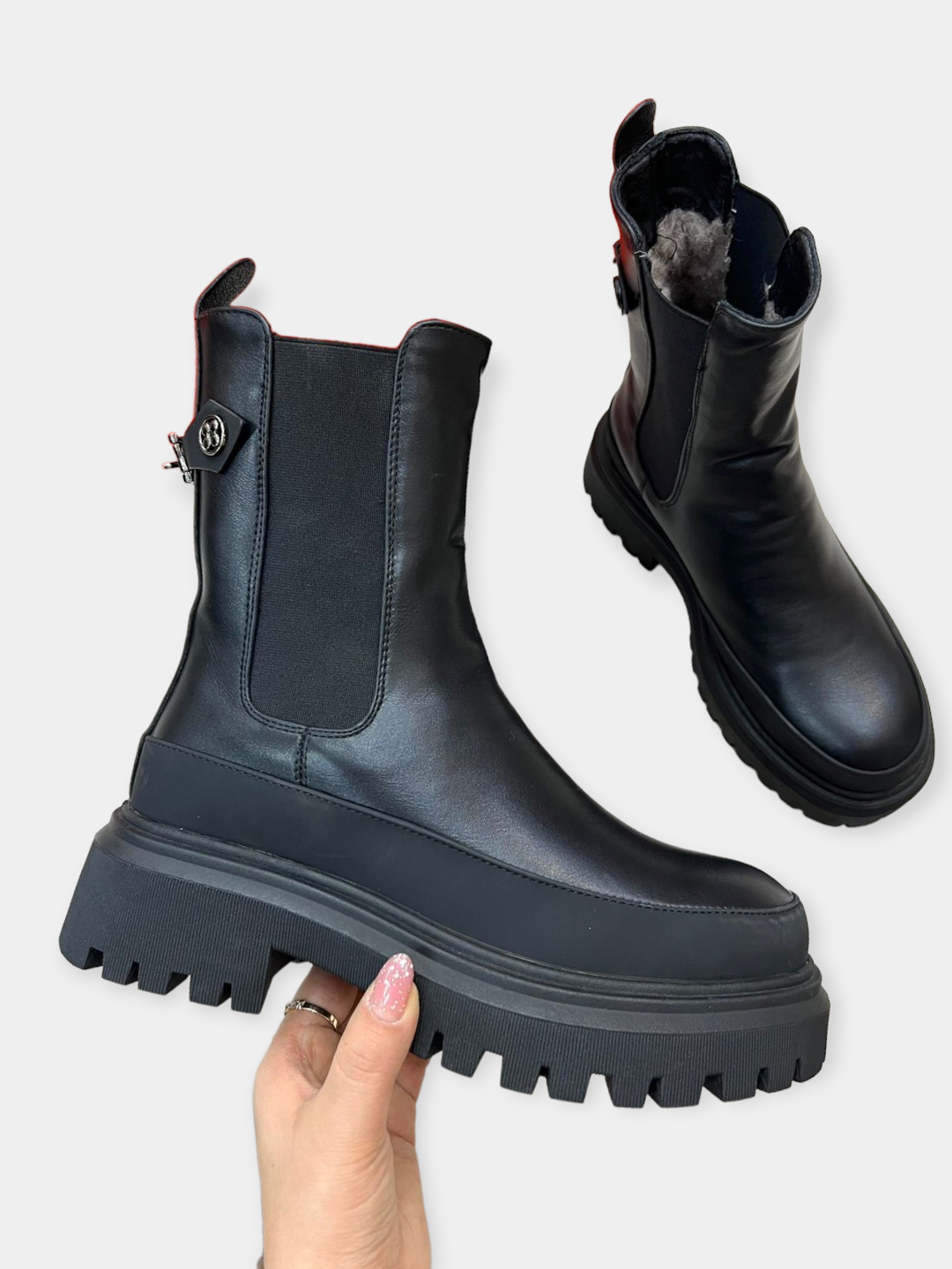 Женские зимние ботинки челси купить по цене 3199 ₽ в интернет-магазинеKazanExpress
