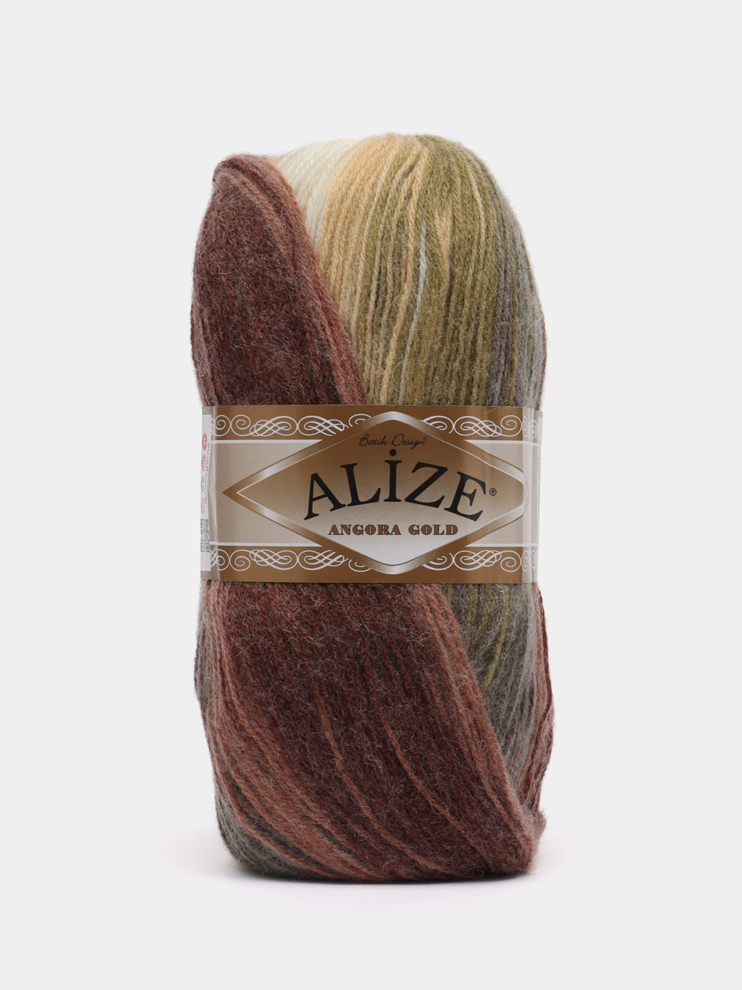 Пряжа Alize Angora Gold Batik, 20% шерсть, 80% акрил, 100 г, 550 м купить  по цене 250 ₽ в интернет-магазине KazanExpress