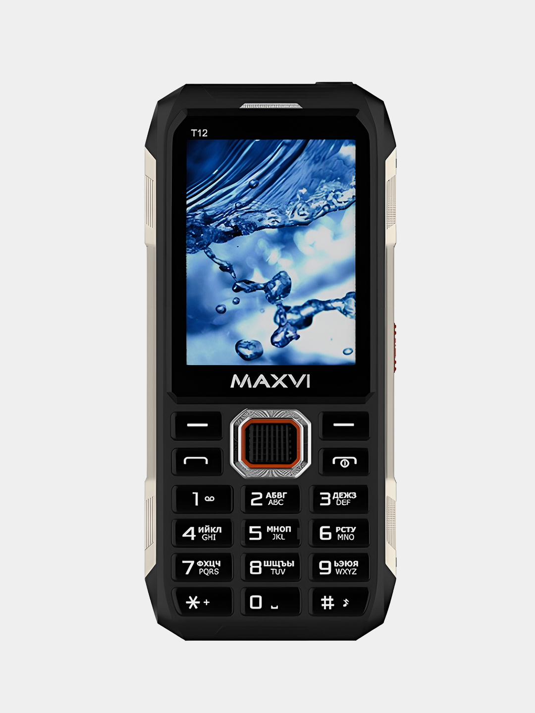 Мобильный телефон Maxvi T12, С КАМЕРОЙ, ФУНКЦИЯ POWER BANK, АККУМУЛЯТОР  2500мАч купить по цене 2790 ₽ в интернет-магазине Магнит Маркет