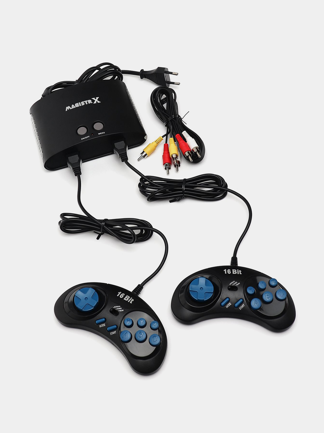 Игровая приставка Сега Sega Magistr Mega Drive 16Bit 250 встроенных игр  купить по цене 3039.05 ₽ в интернет-магазине KazanExpress