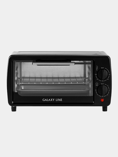 Мини-печь GALAXY LINE GL2625, черный, 1000 Вт