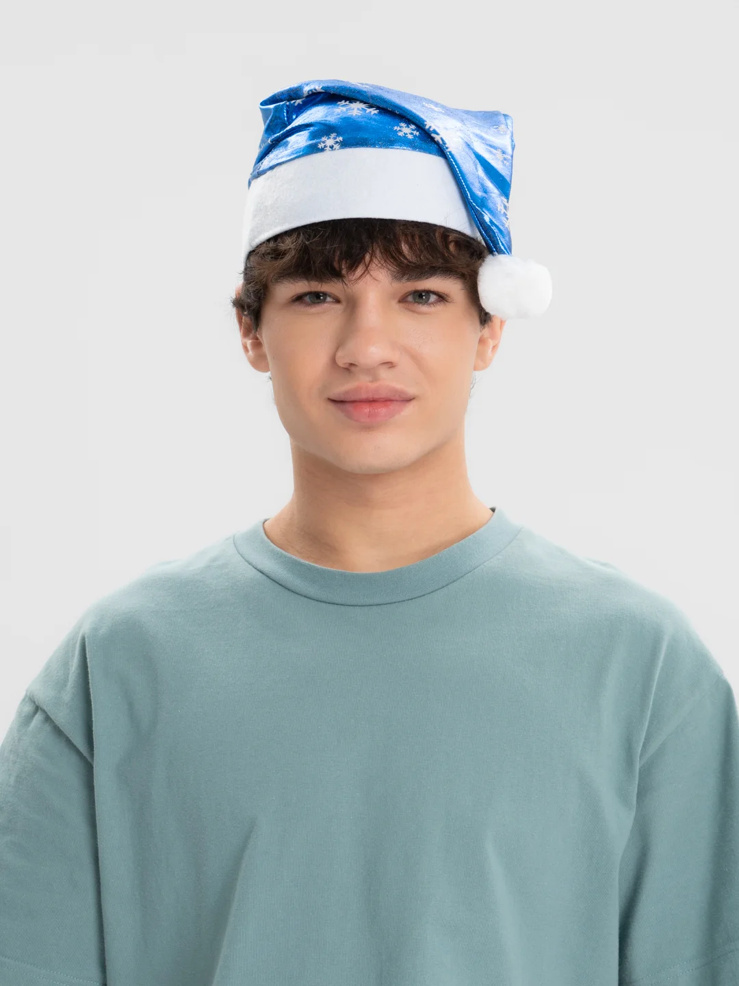 Колпак новогодний, шапка Деда Мороза на Новый год купить по цене 125 ...