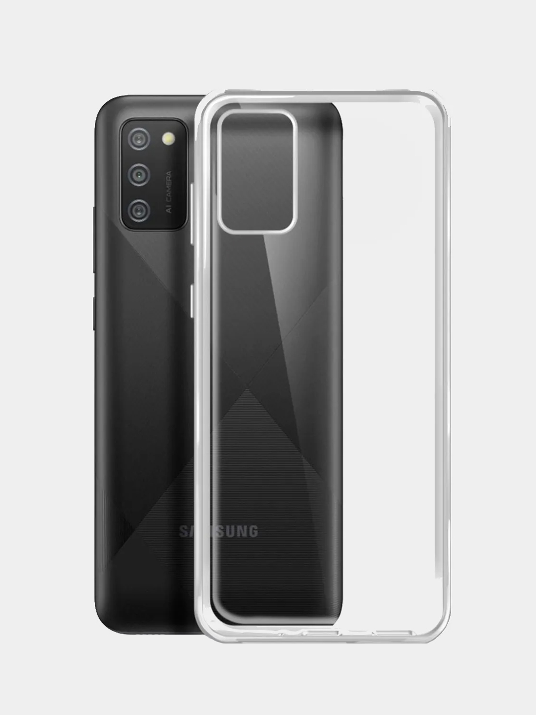 Чехол силиконовый Samsung Galaxy A02, A02S, A12, M12, A22, M32, A32, A51,  A52 купить по цене 85 ₽ в интернет-магазине Магнит Маркет