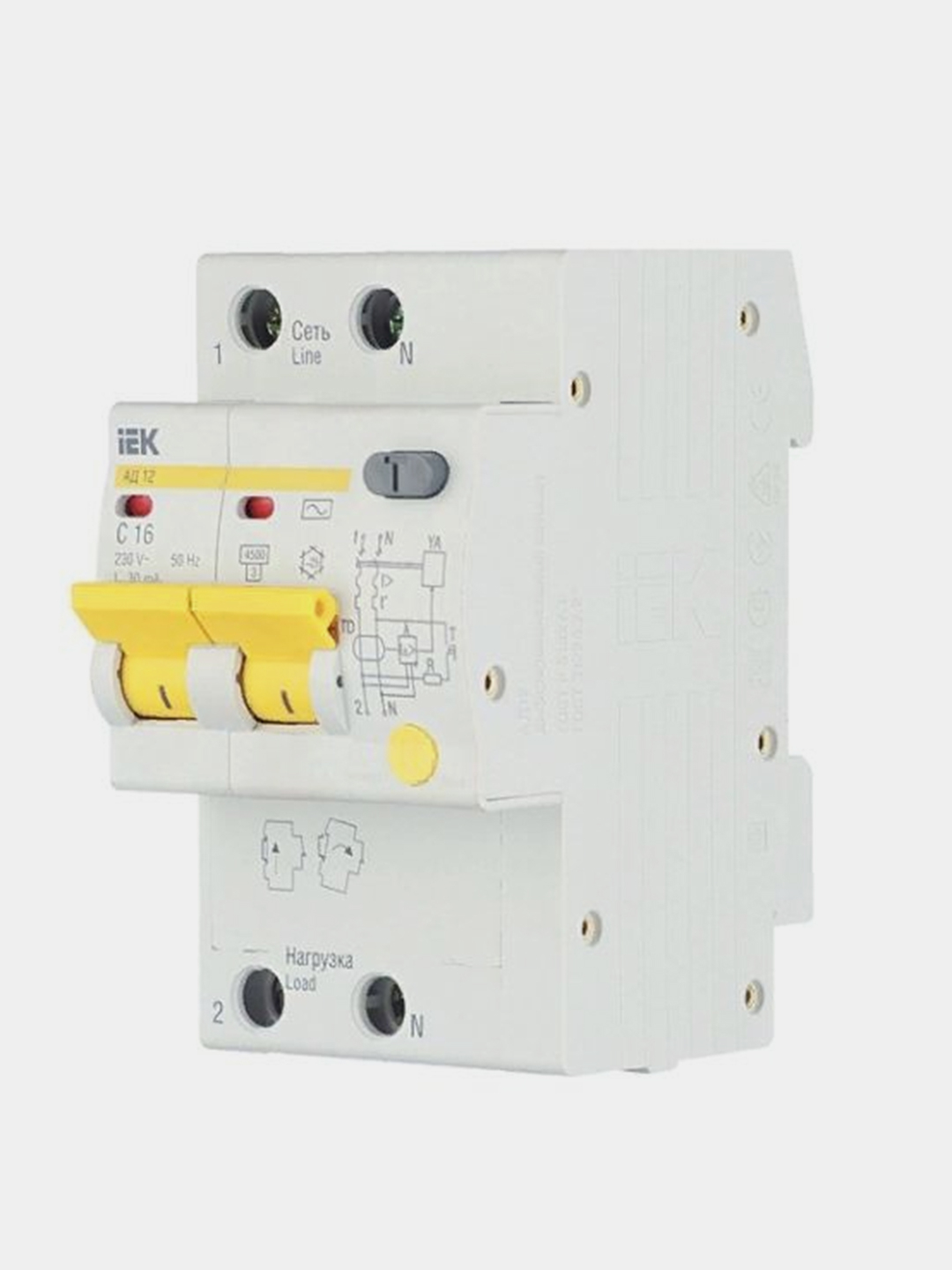 Автоматический выключатель дифференциального тока 25а 30ма. ИЭК диф автомат 25а. IEK ад12 с25. Автомат дифференциальный IEK mad25-5-025-c-30. Автомат IEK ад12.