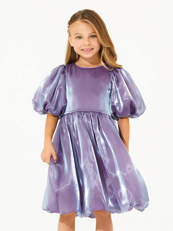 Платье для девочки из органзы - 65 photo