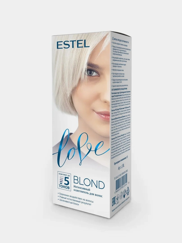 Интенсивный осветлитель для волос ESTEL LOVE BLOND, L/BL, 120 мл купить ...
