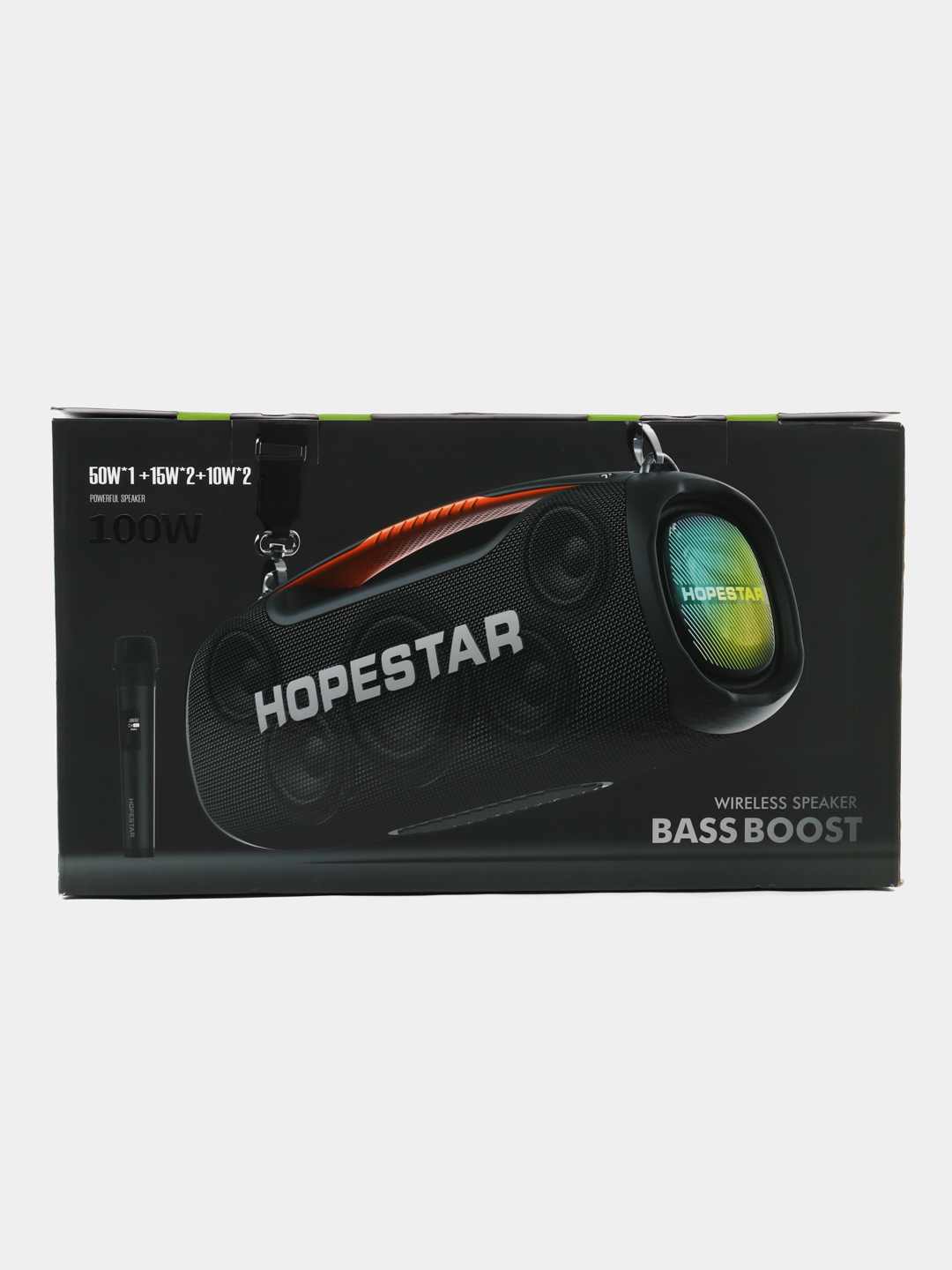 Портативная Колонка Hopestar A60, акустическая система с 5 динамиками,  100W, с микрофоном купить по цене 14300 ₽ в интернет-магазине KazanExpress