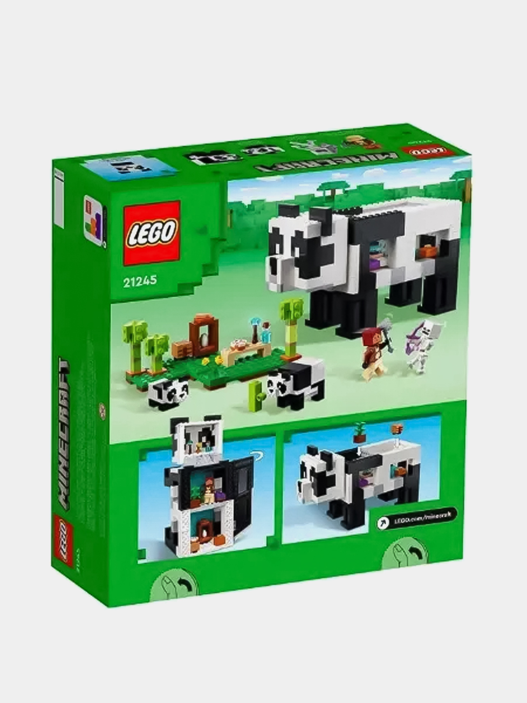 Конструктор LEGO Minecraft The Panda Haven 