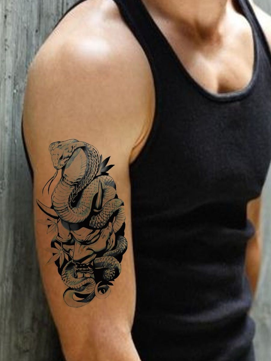 Татуировки (тату) змея и кобра