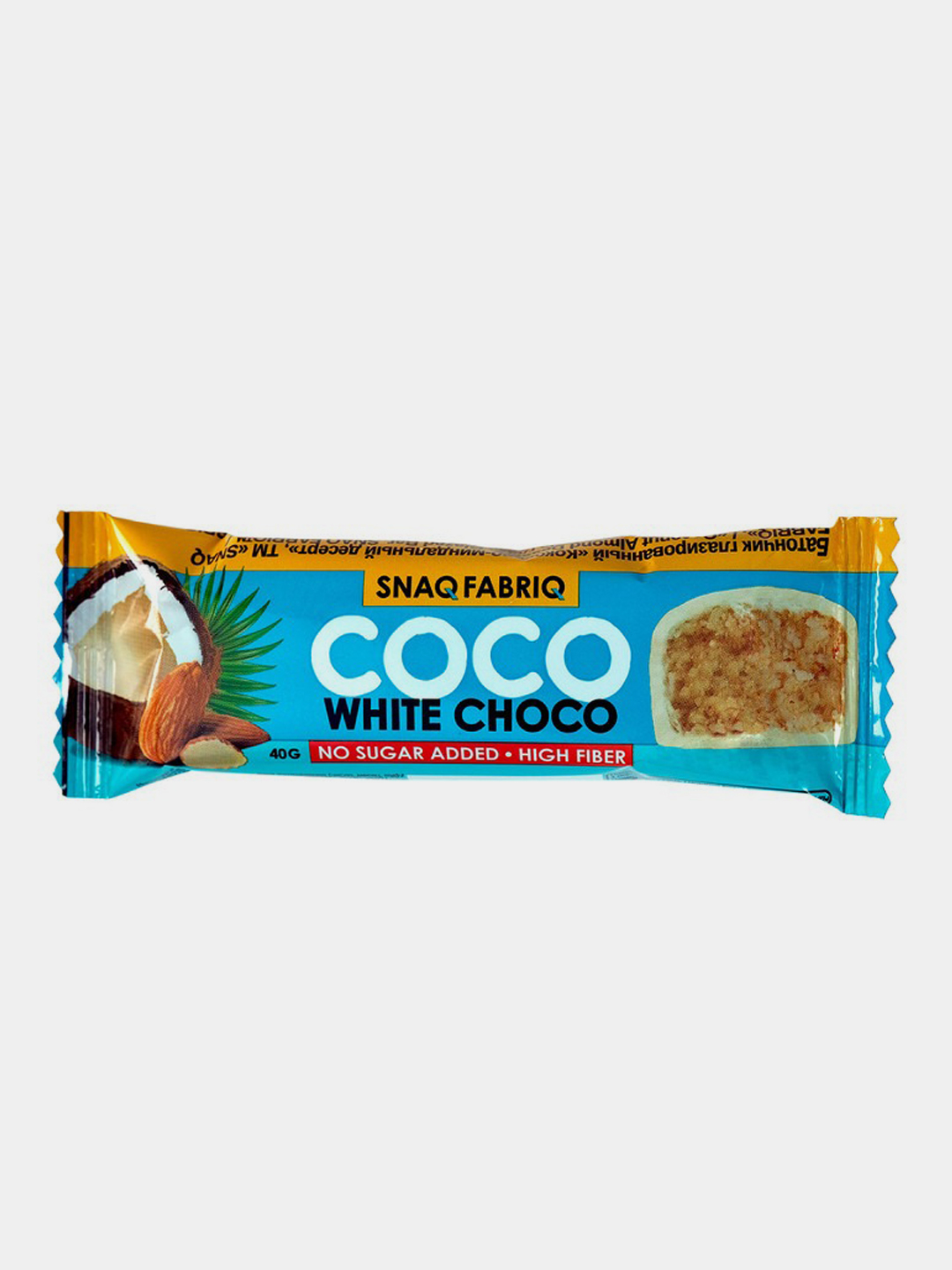 Snaq Fabriq Coco Coconut Кокос отзывы. Творог с кокосом и миндалем.