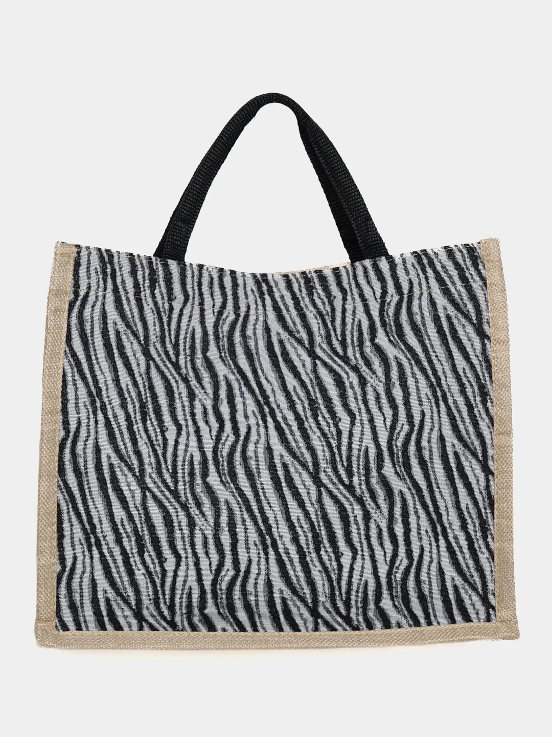 Сумка-шоппер женская пляжная, льняная, соломенная