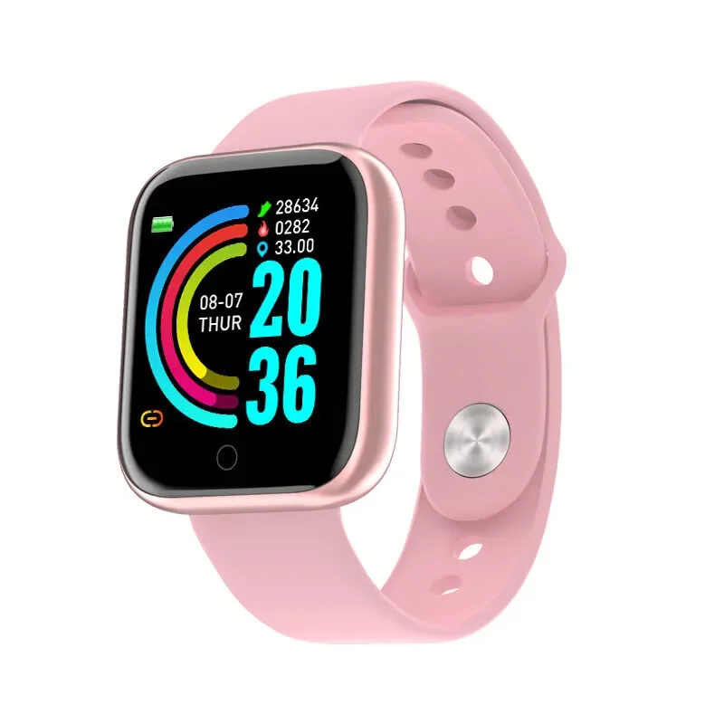 Умные часы, Smart watch Y68, фитнес-браслет, Bluetooth 4.0, унисекс