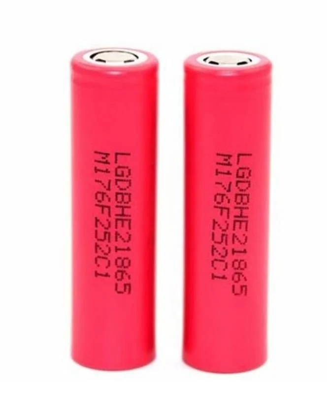 Аккумулятор LG HE2 18650, 2500 mAh, 2 штуки